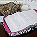 Canvas 10.5 x 8 Zipper Bible Case with Carrying Handle (Greyson Greek Black)