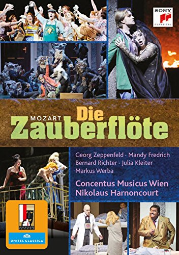 Nikolaus Harnoncourt : Die Zauberflöte - Blu-Ray