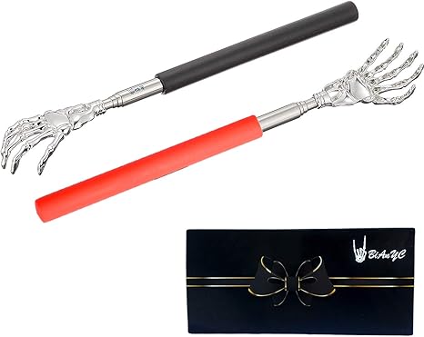 Amazon Co Jp Bianyc 孫の手 携帯に便利です 伸縮自在 黒と赤 ホーム キッチン