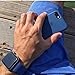 AdMaster Silicone Apple Watch Band and Replacement Sport iwatch Accessories Bands Series 3 2 1 Ocean Blue 42mm M/L
