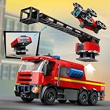 LEGO City Fire Station 60414 with Fire Engine 5 Minifigures Dog Figure view 2