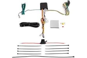 WeiSen 4-Pin Trailer Wiring Harness with Plug & Play Connector for Trailer Taillight & Brake Turn Signal Compatible with Toyo