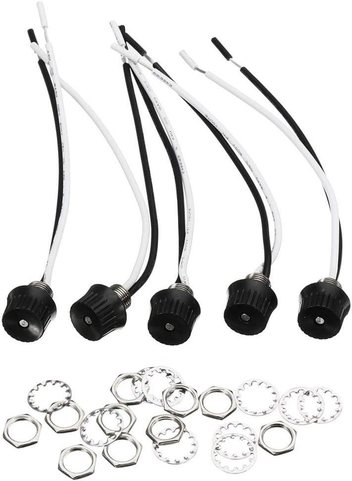 ChaRLes 5Pcs Rotary Type On/Off Canopy Switches Metal Switch Nut ...