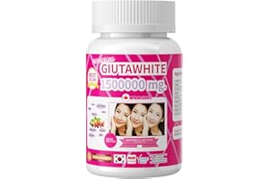 Glutathione Whitening Capsules - 30 capsules, 150,000 mg glutathione - Effective whitening skincare supplement - Lightens spo