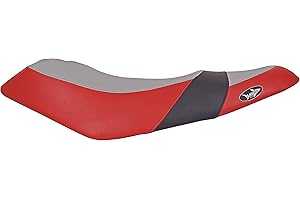 BlackTip Jetsports Premium Seat Cover for Sea-Doo 2000-2003 RX, RX Di (Red/Gray/Black)