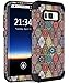 Hocase Galaxy S8 Case, Heavy Duty Protection Shock Absorbing Silicone Rubber Bumper+Hard Plastic Shell Hybrid Dual Layer Protective Case for Samsung Galaxy S8 (SM-G950U) 5.8