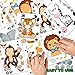 Happy Storm Jungle Party Games 24 Make A Jungle Animal Stickers for Kids Safari Stickers Jungle Party Supplies Favors Safari Theme Party Game Activities for Boys Girls Birthday Party