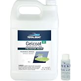 TotalBoat Marine Gelcoat for Fiberglass Repairs - White Gallon, Wax | Touch Up &amp; Restore Fiberglass Boats; Brush, Roll &amp; Spray; Premium ISO/NPG Formula with MEKP Catalyst; Tint for Custom Colors