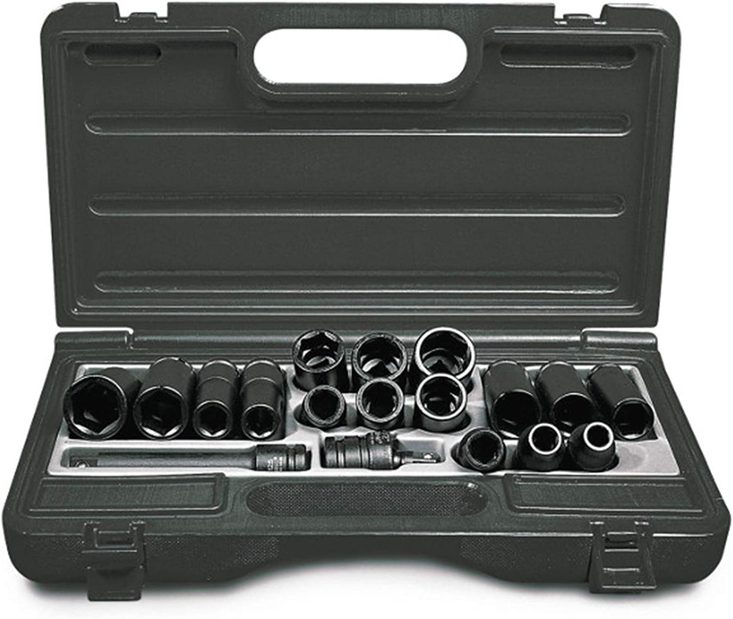 Ingersoll-Rand Metric Deep Impact Socket Set SK4M18N, 1/2", 14 Pieces, Forged from CR-MO Steel, Tough and Durable — image 1