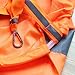 CrocSee Outdoor Orange Rip-Stop Windsock Wind Sock Windsocks Indicator with Reflective Belts Length(60