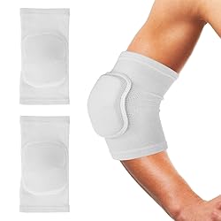 WLLHYF Pair of Elbow Pads with Thicken Sponge