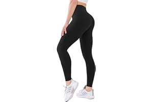 USAUPUP High Waisted Leggings for Women Buttery Soft Full Length Capri Workout Yoga Pants