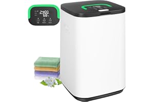 EYDMTE Towel Warmer for Bathroom, 23L Large Towel Warmers, Heated Towel Warmer Bucket with LED Display, 3 Heating Modes, 20/40/60 Min, Auto Shut Off, Child Lock, Black