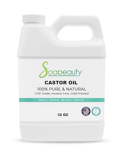 Soapeauty Cold Pressed Castor Oil | 100% Pure Natural USP Grade ...