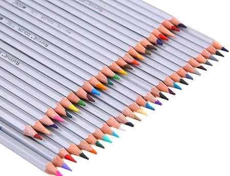 Agooding 72 Crayons De Couleur Assortiesart Dessin Crayons