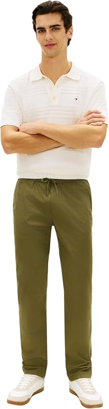 Denton Po Popeline MW0MW42340 pour Homme, Vert, 33W/34L — photo 5 sur 6