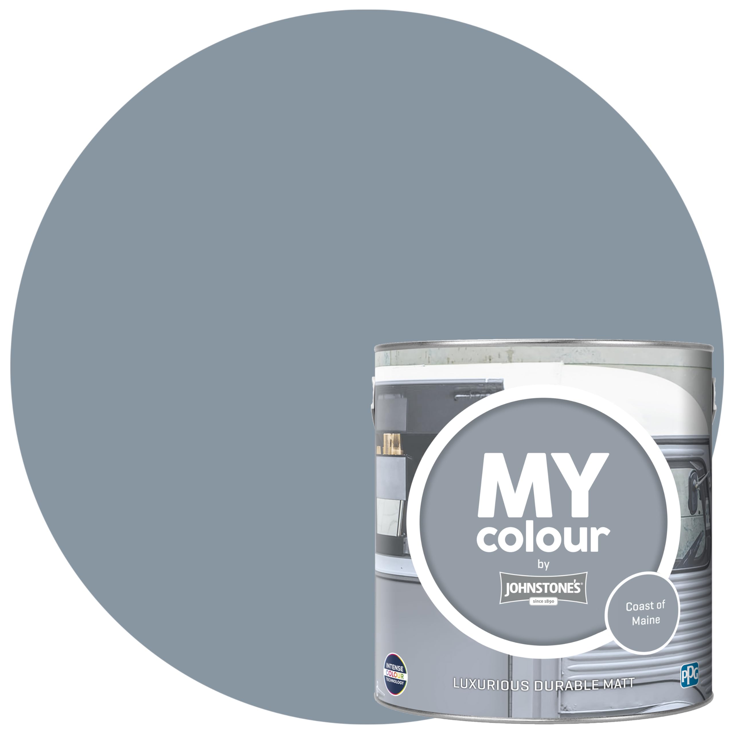 MY colour by Johnstone's - Luxurious Durable Matt - Coast of Maine - Colour Intense Technology - 2.5L