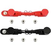 04362 04363, Promrmr Multi-Battery Overmolded Cable Assembly for 2 Battery Setups 04362 - Red &amp; 04363 - Black with 6 Nut