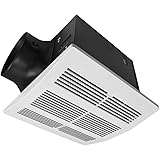 BV Bathroom Fan Ultra-Quiet 200 CFM, 2.0 Sones Bathroom Ventilation & Exhaust Fan, Bathroom Ceiling Fan, Residential Remodel 