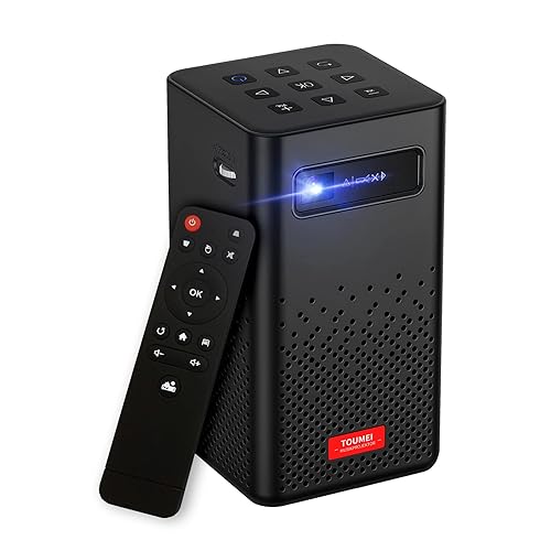 TOUMEI　ANDROID SMART PROJECTOR TOUMEI Mini Projector, Android 7.1 OS Screen Share for iOS