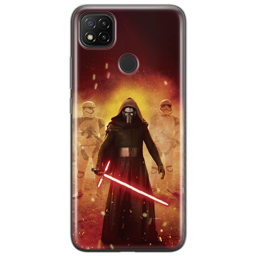 ERT GROUP mobile phone case for Xiaomi REDMI 9C original and officially Licensed Star Wars pattern Kylo Ren 001 optimally adapted to the shape of the mobile phone, case made of TPU