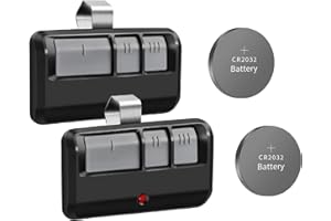 DATONTEN 2 Replacement Garage Door Opener Remote,Compatible with Liftmaster Chamberlain Sears Craftsman Garage Door Opener Remote,Extra Battery,1993 to Present