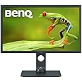 BenQ SW321C 32” 4K IPS Photo & Video Editing Monitor w/AQCOLOR tech 99% AdobeRGB100% 95% DCI-P3/Display P3 Hardware Calibration Paper Color Sync Uniformity tech HDR USB-C w/PD (Renewed)