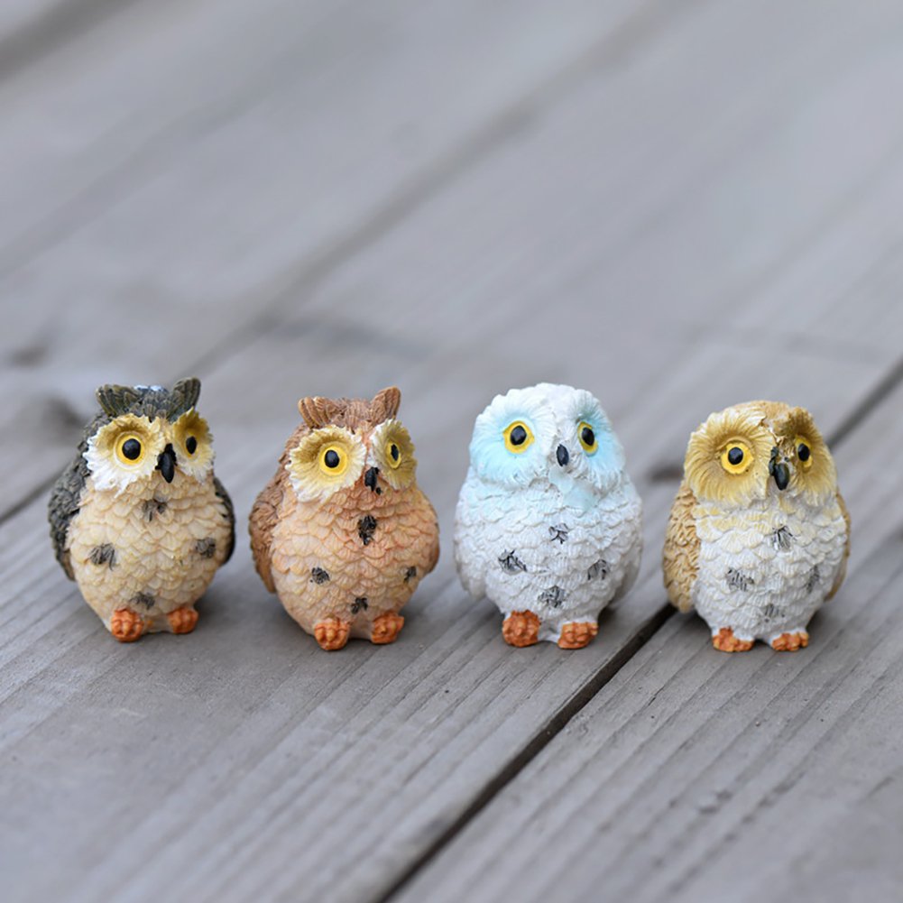 Best miniature owl fairy garden