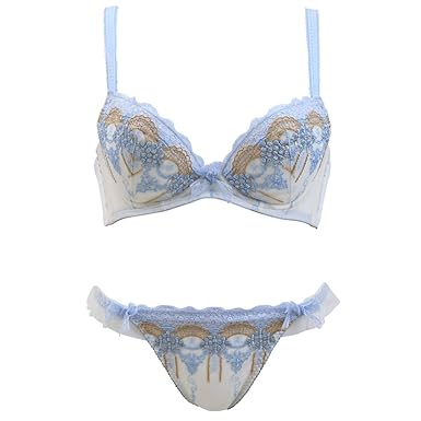 Amazon Wレース ブラショーツ セット Aa A トリンプと白鳩の共同