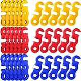 30 Pieces Aluminum Alloy Guyline Cord Adjusters