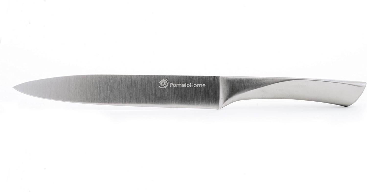 PomeloHome Carving Knife | 8" Stainless Steel Carving Knife | German High Carbon Steel: Kitchen & Dining