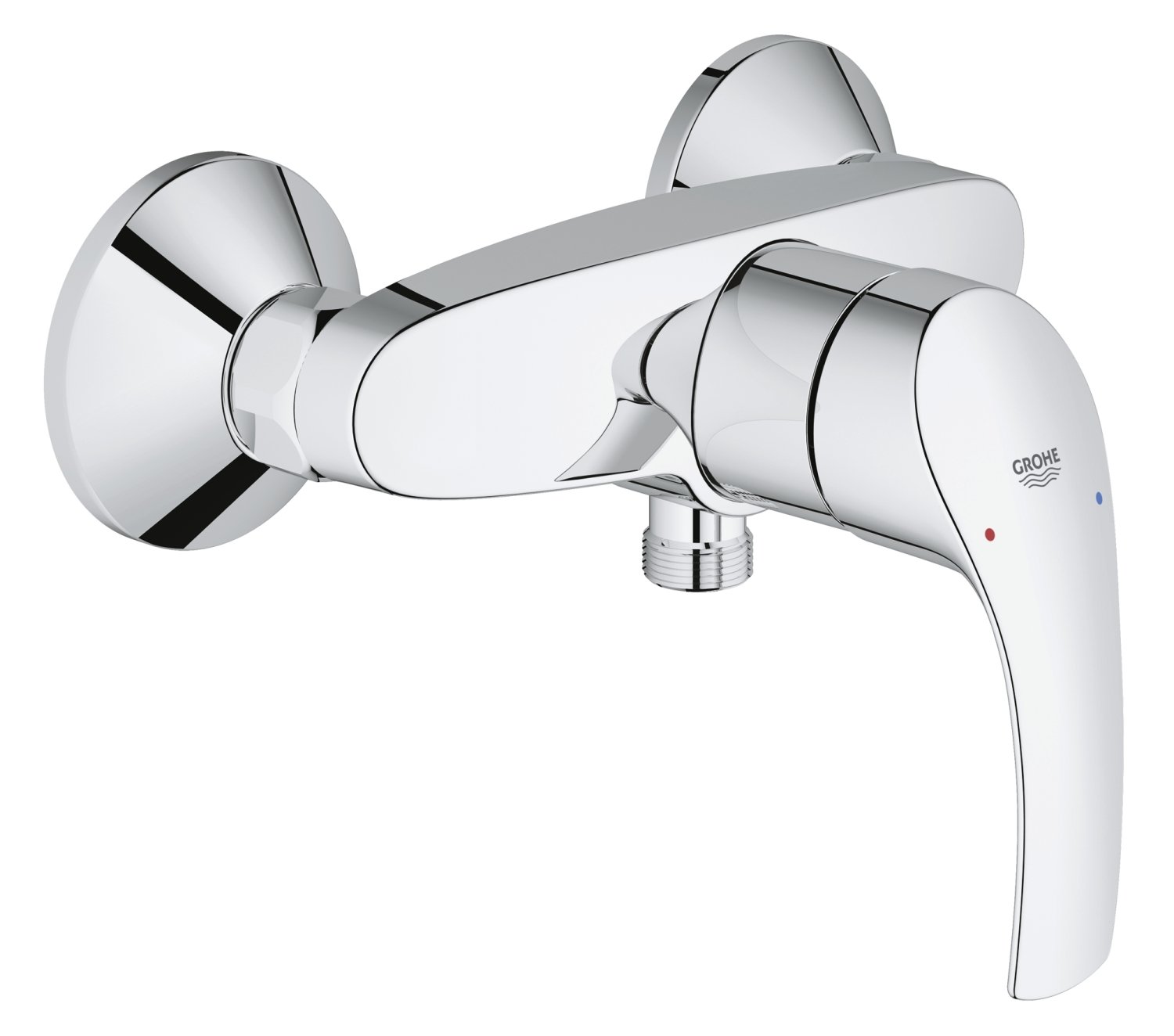 Grohe 33555002 Eurosmart New AP Single-Lever Mixer Tap for Shower