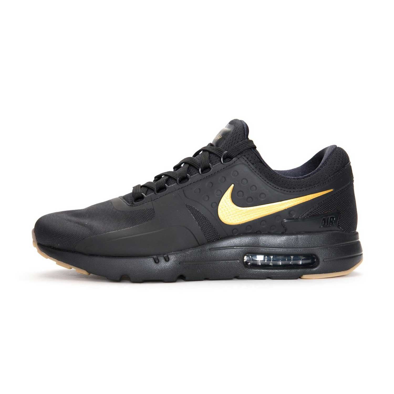 Giày Air Max Zero Black Gold Nike Men's Air Max Zero Essential