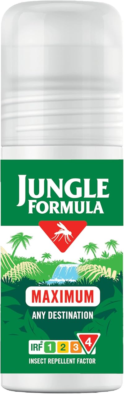 Jungle Formula Maximum Strength Roll On 50ml DEET 50% Insect Repellent