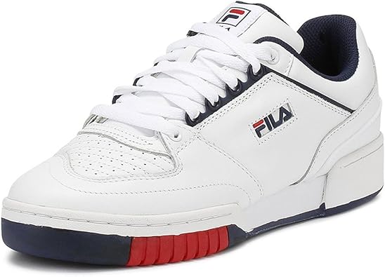 fila white leather shoes