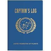 The Unemployed Philosophers Guild Star Trek Captain's Log Notebook - Officially Licensed Passport Sized Mini Pocket Notebook, 3.5" x 5"