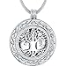 Ado Glo Christmas Memorial Gift, Always in My Heart Vial Urn Locket Pendant Necklace, Tree of Life Cremation Jewelry for Ashes, Keepsake for Husband Dad