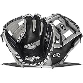 Rawlings Gamer XLE Speed Shell Series Baseball Infield | Catcher | Utility Glove | Mitt | Travel | Youth | 11.5&rdquo; | 12.25&rdquo; | 32.5&rdquo; | Black | Grey | Right | Left