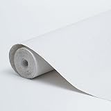 WINSOME Woodchip Wallpaper Paintable White Embossed Textured Wood Effect 10m view 8