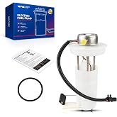 KAX Electric Fuel Pump Assembly FG1353 Fit for Jeep Wrangler | Fit for 1997-1998, 2000-2002 Jeep Wrangler, 1999 Jeep Wrangler 2.5L/4.0L, Seal Ring, Strainer Included