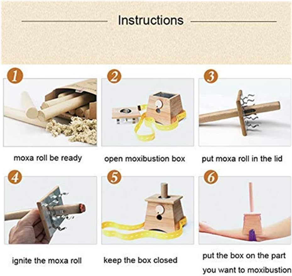 Pure Natural Moxa Rolls Moxa Sticks,Chinese Wormwood Moxibustion Pain Muscle Relief Moxa Rolls Bar for Mild Moxibustion (Moxa Rolls) - Image 3