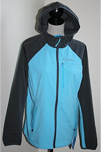 columbia green lake hooded softshell