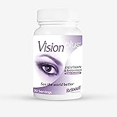 Reload! Vision Plus Eye Health Supplement – Lutein, Zeaxanthin, Bilberry, Vitamin A – 60 Capsules