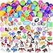 100PCs Easter Egg Stuffers Mini Toys Filled Easter Eggs, Easter Basket Stuffers with Small Toys, Easter Hunt, Easter Egg Fillers, Goodie Bags, Pinata Toys and More