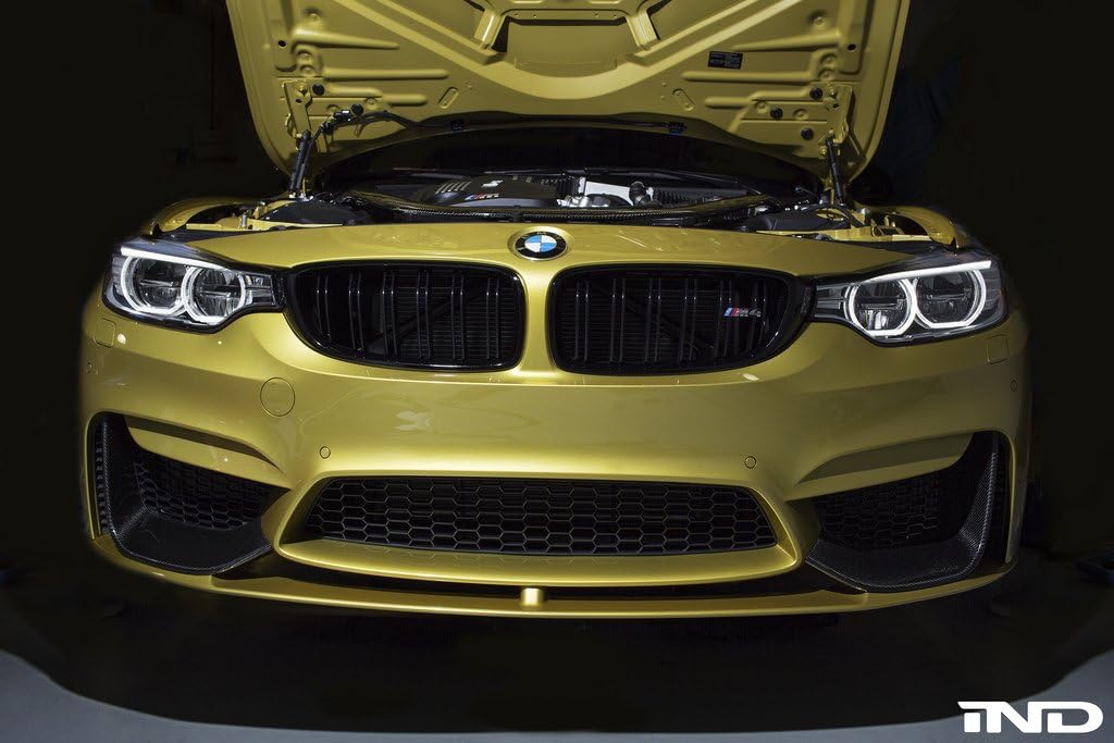 IND Gloss Black Painted Full Grille Set For BMW F82 M4