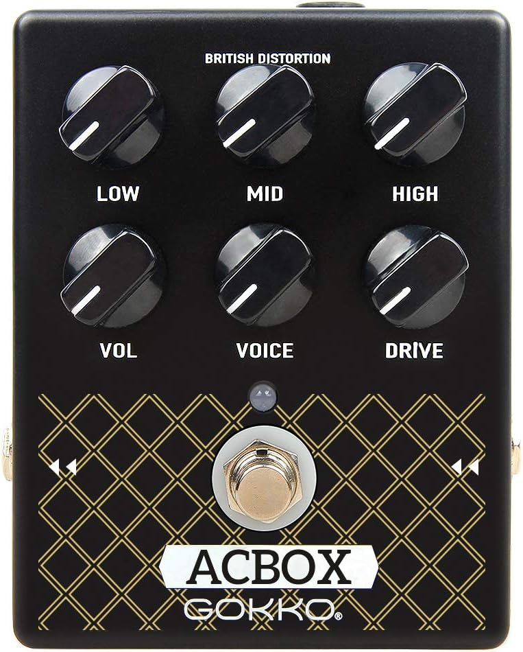GOKKO AUDIO GK-35 AC BOX British Sound Amplifier Pedal for Guitar