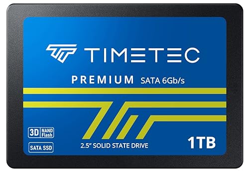 Timetec 1TB SSD 3D NAND SATA III 6Gb/s Inch 7mm Read