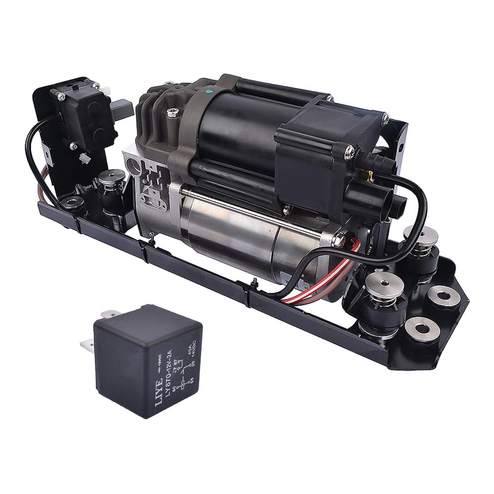 Photo 1 of AKWH Air Suspension Compressor with Bracket + Valve Block Compatible with BMW 535i 550i GT 740i 740Li 750i 750Li 760Li Alpina B7 F01 F02 F03 F07 F11 37206864215 37206784137 37206789165
