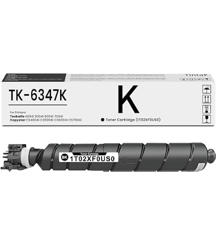 Amazon.com: KYOCERA Genuine TK-6347 Black Toner Cartridge for