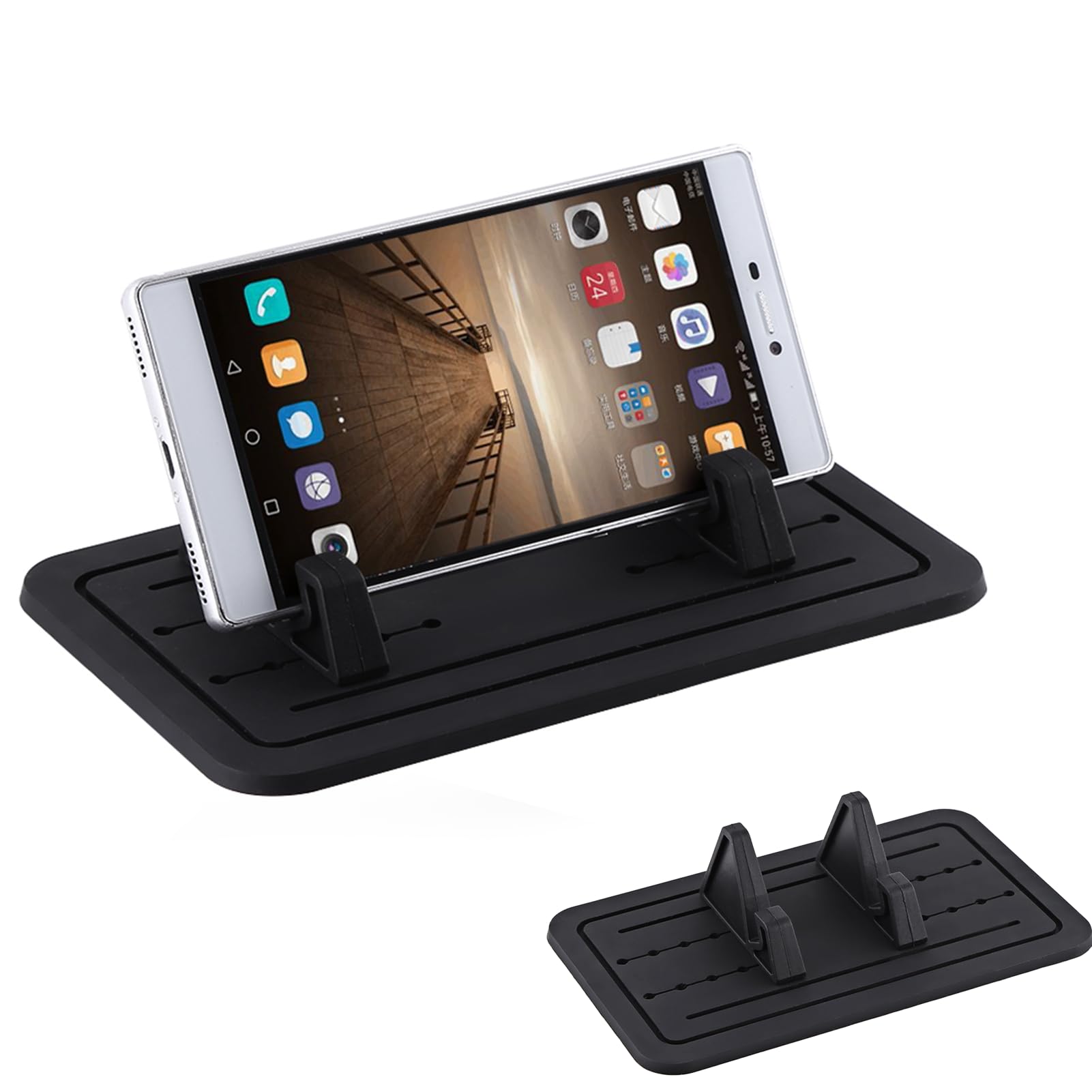 Handyhalterung Auto Silikon, Cars Phone Holder,Dash Phone Holder, Universal Cars Stand Mount, Silicone Gel Car Dashboard Mobile Phone Mount Holder